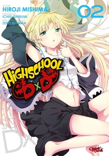 Okładka książki highschool dxd 2